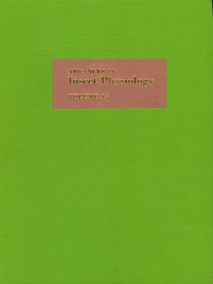 cover image of Advances in Insect Physiology